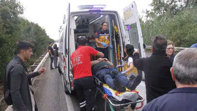 Antalya’da zincirleme kaza: 2 Alman turist yaralandı!