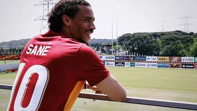 Leroy Sane’den dikkat çeken hareket!