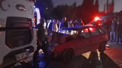 Malatya'da trafik kazası: 1 ölü, 1 yaralı