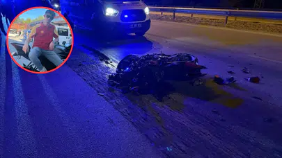 Çorum'da motosiklet ile tır çarpıştı: 21 yaşındaki sürücü öldü