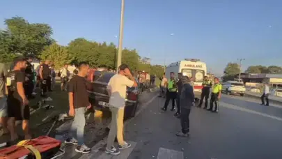 Muğla Fethiye'de otomobiller çarpıştı: Çok sayıda yaralı var