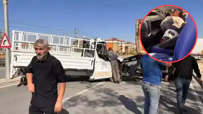 Malatya Nilüfer'de feci kaza: Kamyonetteki yolcu öldü!