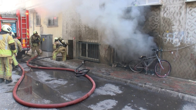 Esenler’de yangın paniği: 2 daire hasar gördü