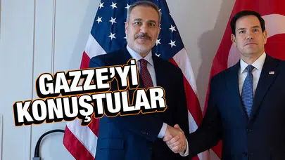 Bakan Fidan ABD’li mevkidaşı Rubio ile görüştü