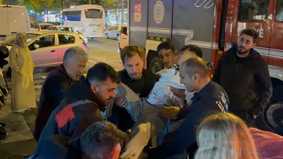 Çorlu’da motosiklet kazası: Ayağı pedala sıkışan genç sürücü kurtarıldı