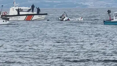 Gelibolu açıklarında batan tekne denizden çıkarıldı: 3 kişi hayatını kaybetmişti