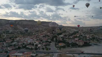 Kapadokya'da balon turları yarın da yapılamayacak