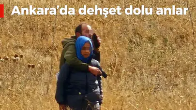 Eski eşini silahla rehin aldı