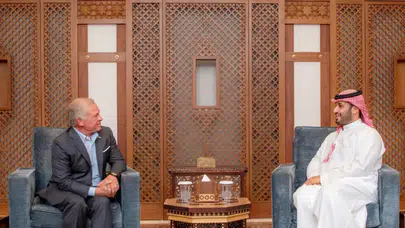 Ürdün Kralı ile Suudi Arabistan Veliaht Prensi telefonda görüştü
