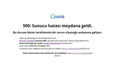 Canva çöktü mü, neden girilmiyor? Canva erişim sorunu çözümü