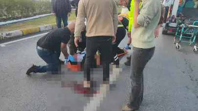 Aydın'da motosiklet refüje çarptı: 1 ölü, 1 yaralı