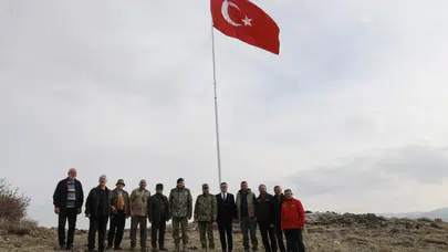 Şehit Üsteğmen İsmail Aksu anısına fidan dikildi