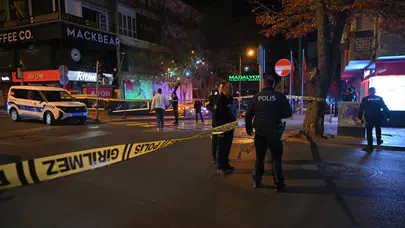 Ankara'da silahlı saldırı: 1 kişi yaralandı