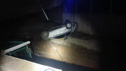 Tunceli'de kahreden kaza: Köprüden düşen otomobildeki uzman çavuş hayatını kaybetti!