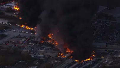 UPS uçağı kalkışta düştü: En az 7 ölü