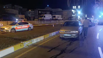 Manavgat’ta otomobillerin çarpıştığı kazada 1 kişi yaralandı