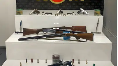 Isparta’da kaçak silah operasyonu