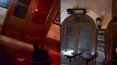 Alaçatı'da dehşet anları: Eğlence mekanına silahlı saldırı!