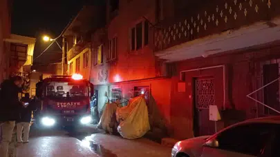 Bursa'da bir kişi evini yakarak intihar etmeye kalkıştı!
