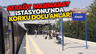 Yolcunun ayağı trenle duvar arasına sıkıştı!