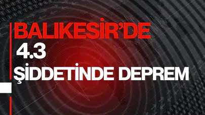 Sındırgı'da korkutan deprem