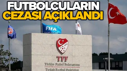 TFF bahis oynayan futbolcuların cezasını açıkladı