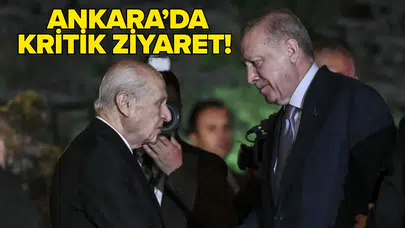 Cumhurbaşkanı Erdoğan, Bahçeli'yi ziyaret etti