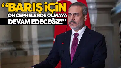 Bakan Fidan, TRT World Forum'da konuştu