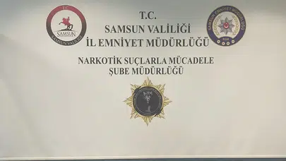 Samsun’da uyuşturucu operasyonu