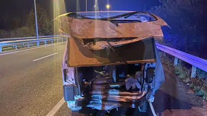 Bursa’da trafik kazası: 1 ölü 4 yaralı!