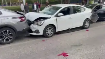 Diyarbakır’da zincirleme kaza: 1'i bebek 4 kişi yaralandı!