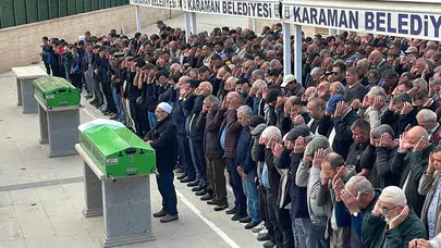 Karaman Ebru Öğretmen’i uğurladı
