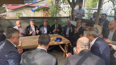 Kocaeli Valisi Aktaş, fabrika yangınında ölen işçilerin ailelerini ziyaret etti!