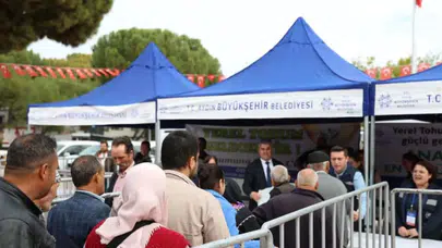 Aydın Büyükşehir’den ata tohumlarına destek: Binlerce fide vatandaşlara dağıtıldı
