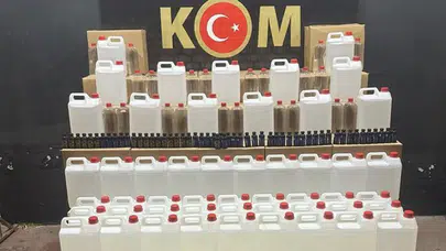 Bursa’da sahte içki operasyonu