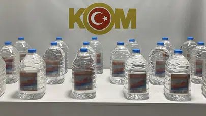 Samsun’da kaçak alkol operasyonu