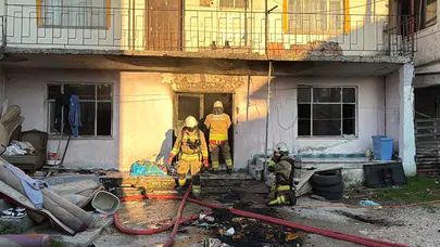 Düzce’de evde yangın: 3'ü çocuk 5 kişi hastaneye kaldırıldı!