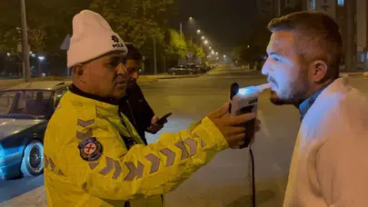 Kayseri’de alkollü sürücü 1.84 promille yakalandı