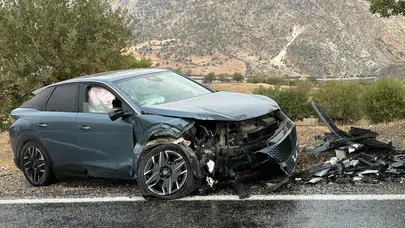 Adıyaman'da otomobiller çarpıştı: Çok sayıda yaralı var