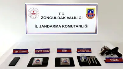 Zonguldak’ta 3 ayrı narkotik operasyonu: 3 gözaltı