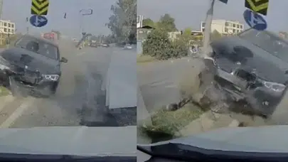 Adana’da kırmızı ışık ihlali can yaktı