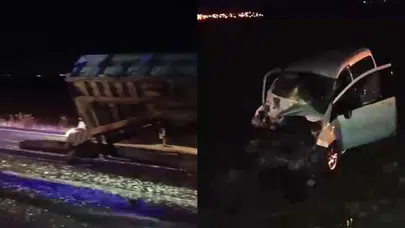 Diyarbakır’da hafif ticari araç ile traktör çarpıştı: 2 yaralandı