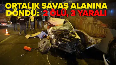 Malatya'da zincirleme trafik kazası