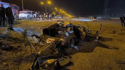 Batman'da otomobil şarampole uçtu: 2 çocuk öldü