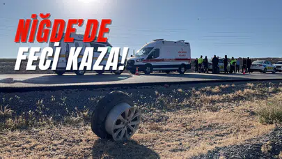 2 kişi hayatını kaybederken 1 kişi ağır yaralandı!