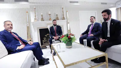 Bakan Fidan, Suriye Cumhurbaşkanı eş-Şara ile bir araya geldi!