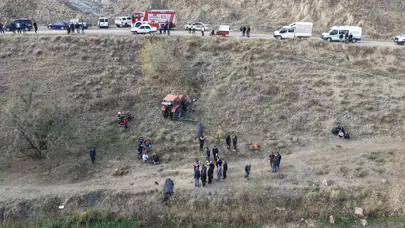 Kırıkkale’de traktör uçuruma devrildi: Sürücü hayatını kaybetti