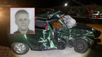 Bursa'da 4 işçi servisi ile otomobil birbirine girdi: 1 ölü, 13 yaralı!