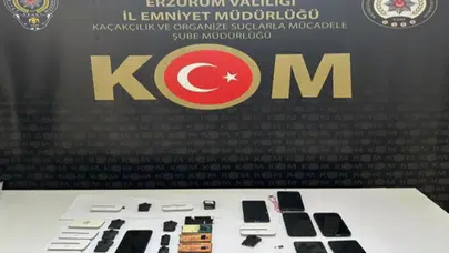 Erzurum'da sınava düzenekle girmeye çalışan 5 kişi yakalandı!