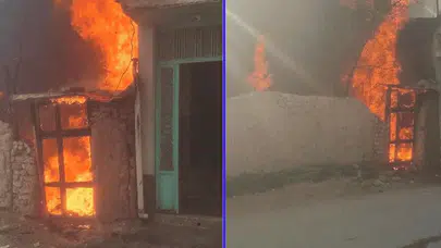 Eskişehir'de yangın paniği: Çocukların bulunduğu ev yandı!